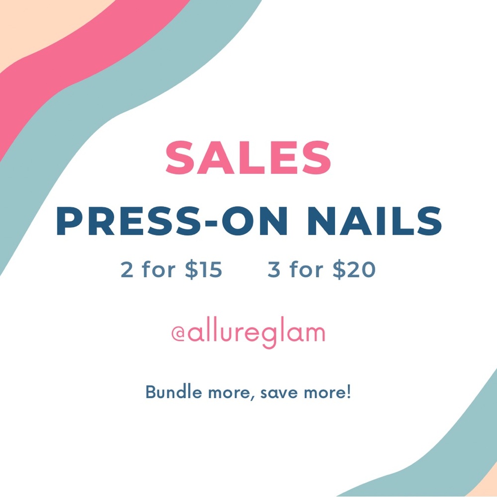 All Press On Nails 2 for $15